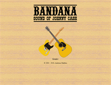 Tablet Screenshot of bandana-music.de